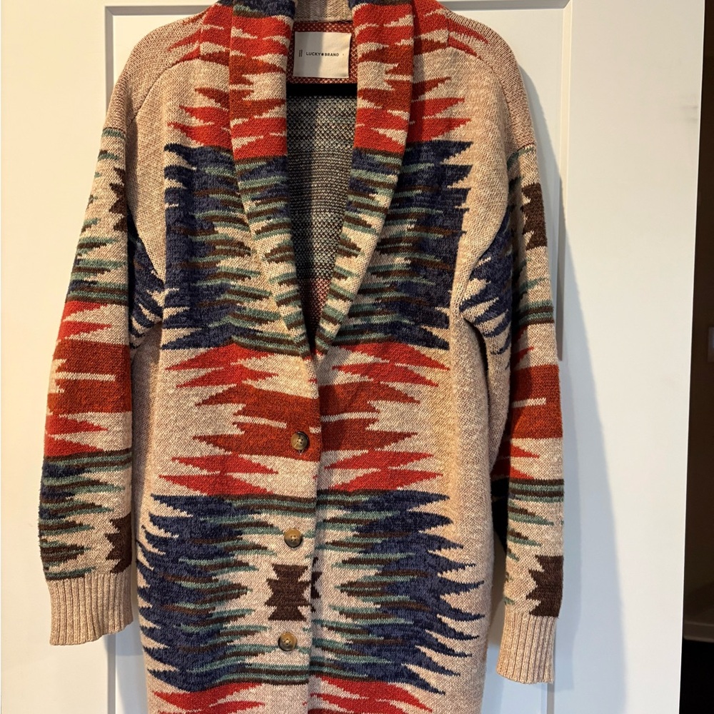 Lucky Brand Multicolor Knit Sweater